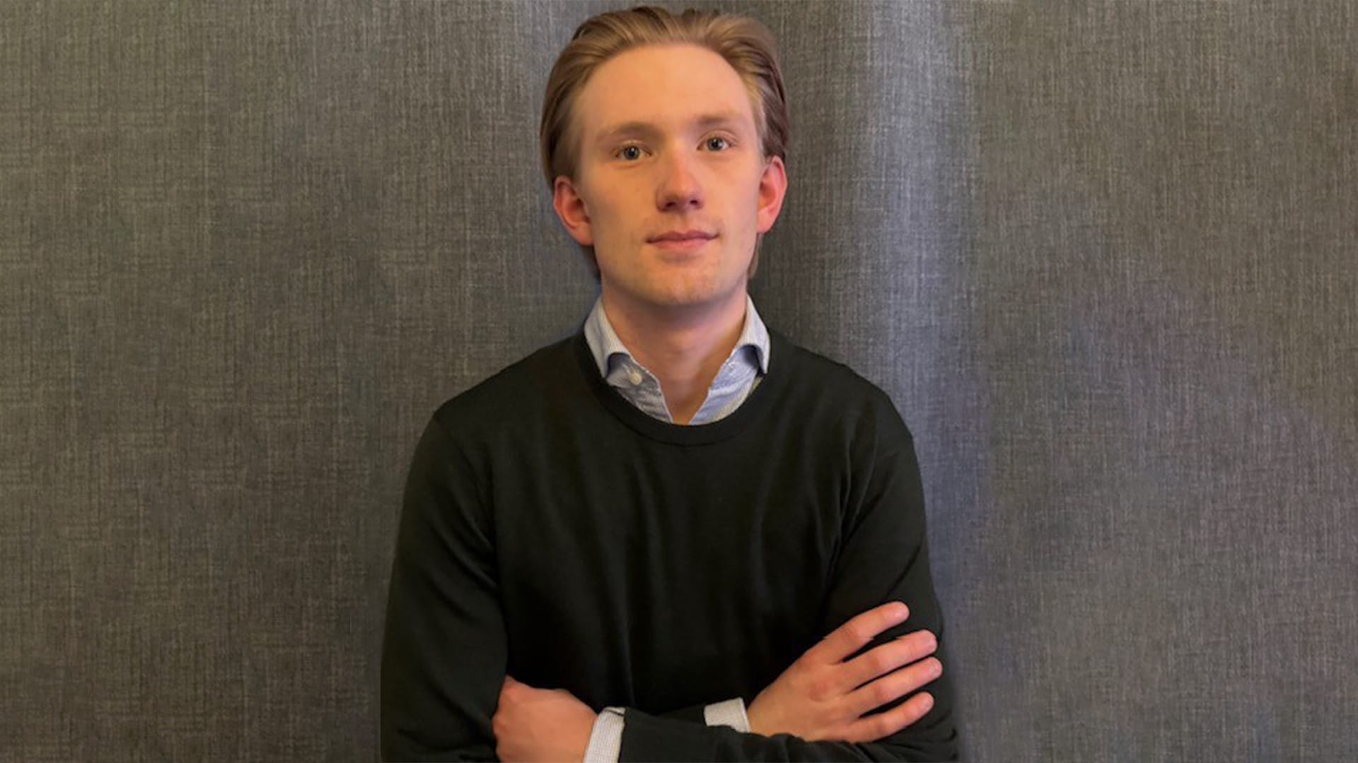 Porträttfoto på Anton Ståhl