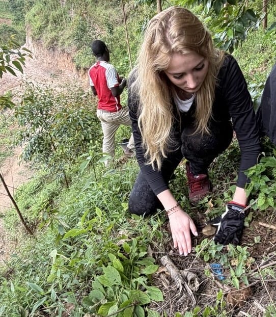 Foto när planteringen sker.